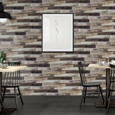 Gray and Brown Rustic Wood Wallpaper for Wall Decoration